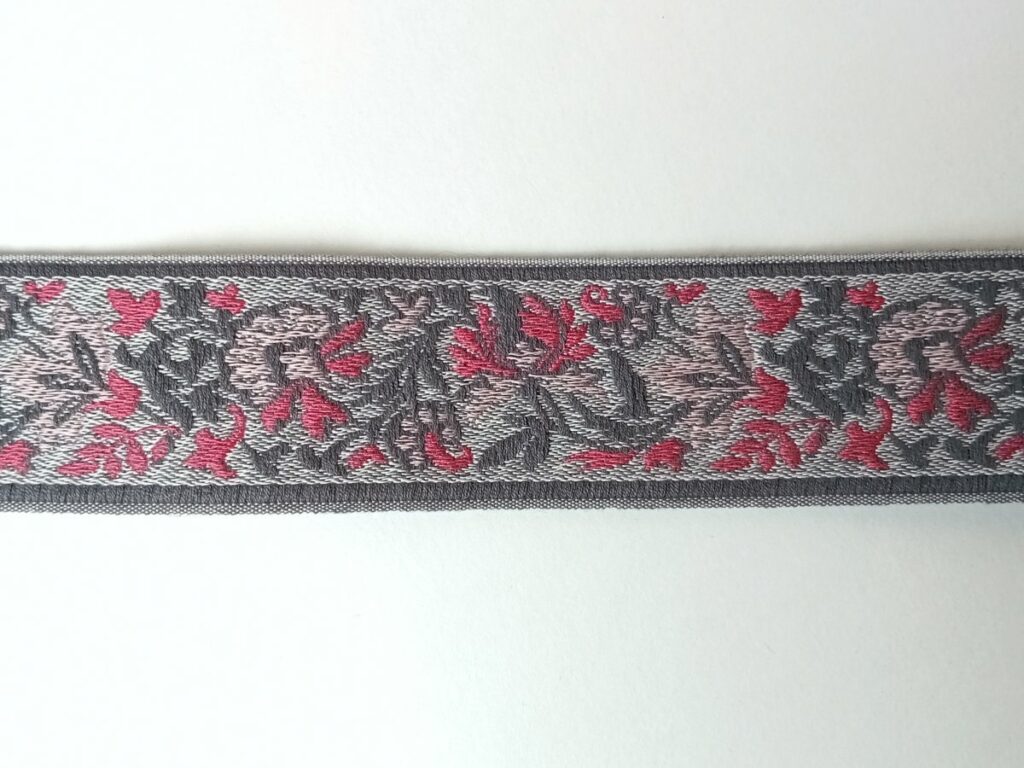 embroidered jacquard ribbon RJR3128